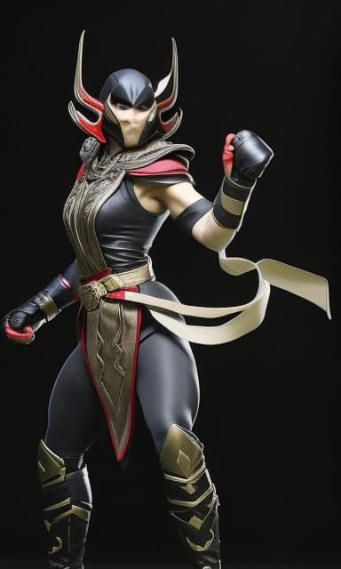 Mortal Kombat Inspired AI Generated Image