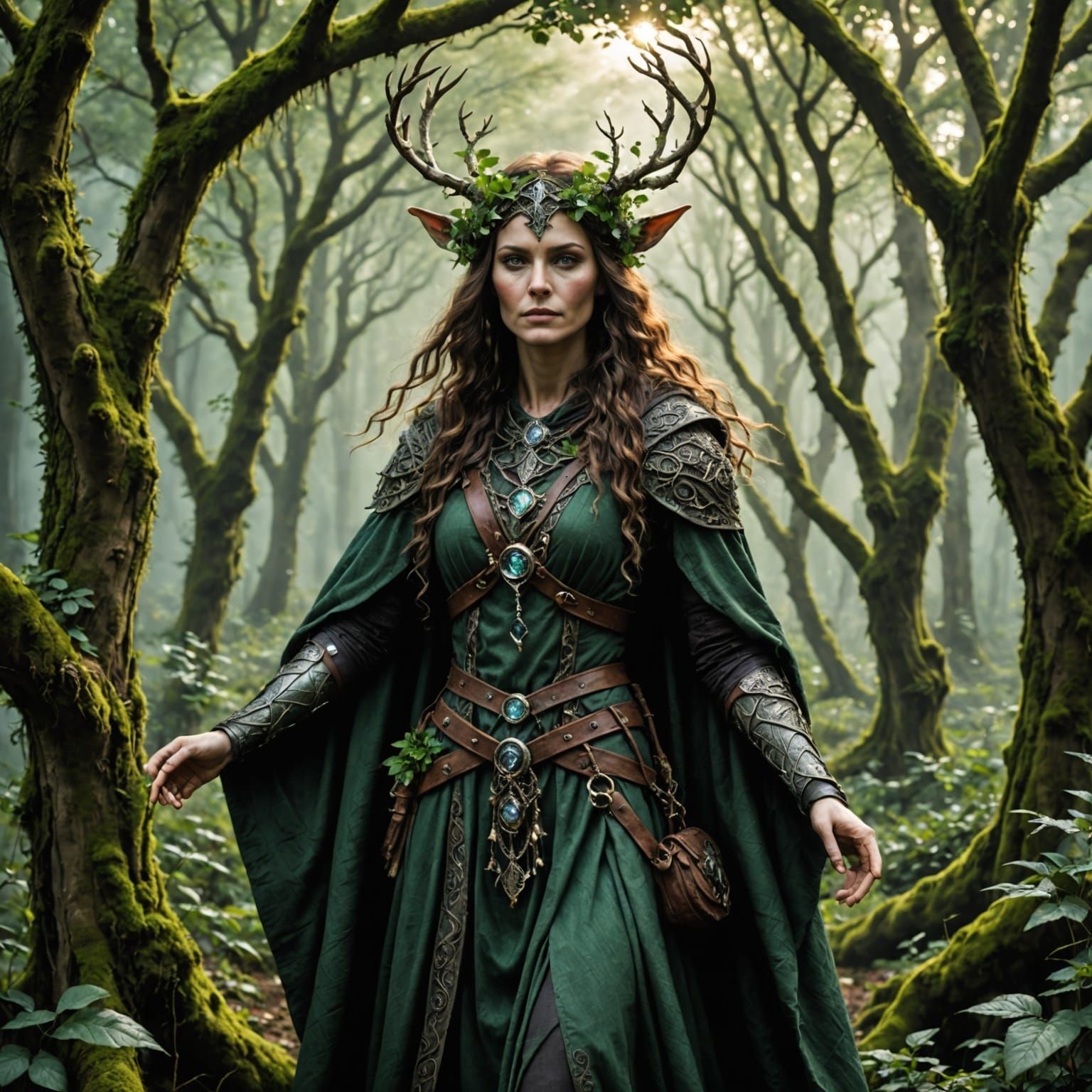 Empowered Druids Unleash Rainbow Magick