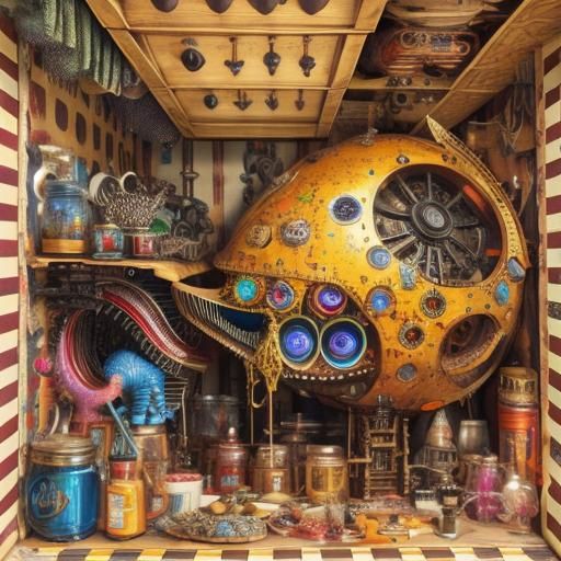 Bizarre Eccentricities: A Detailed 3D Photorealistic Masterp...