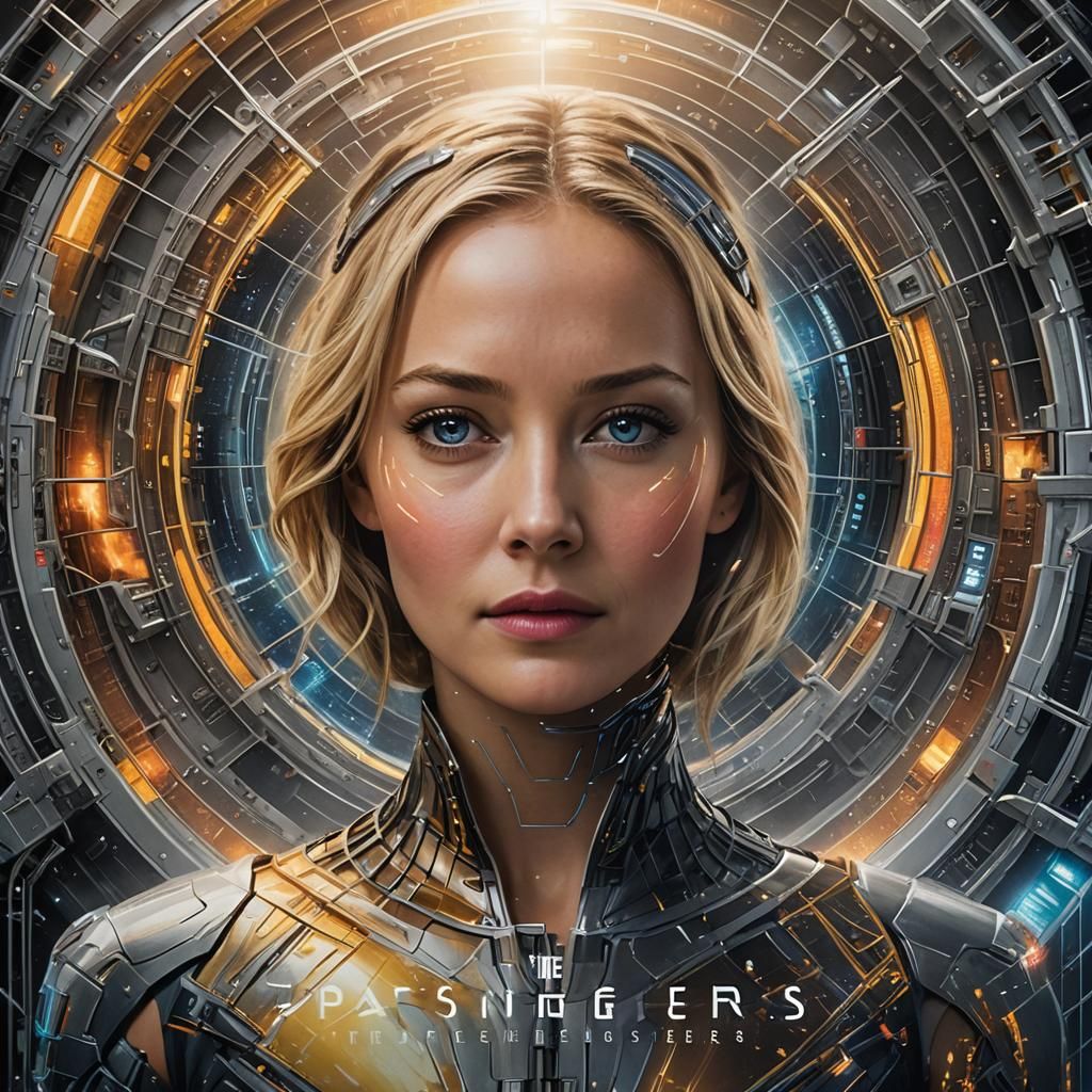 Hyperrealistic Movie Poster for "The Passengers"