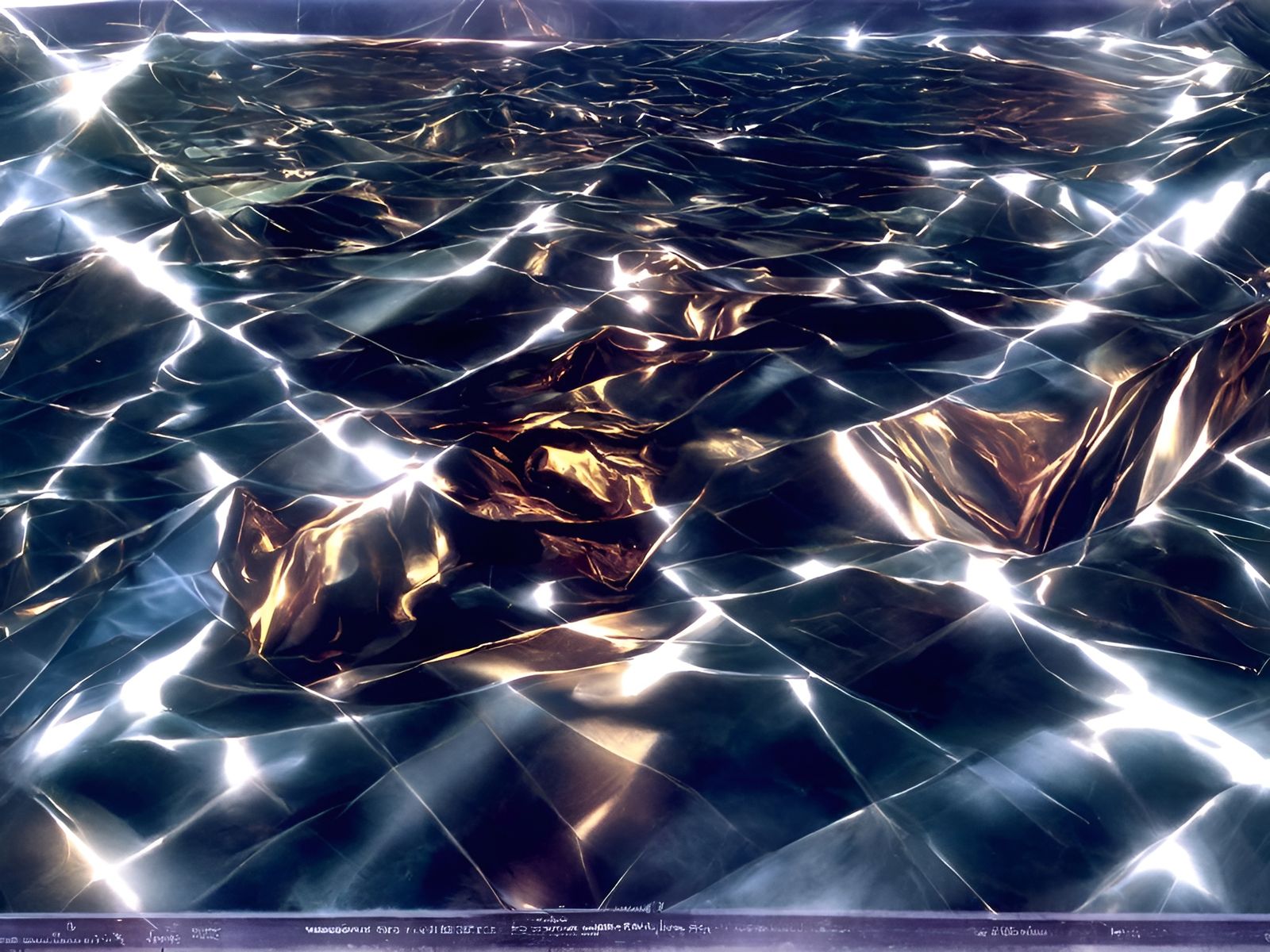 Holographic Landscape Inspired by Art Nouveau