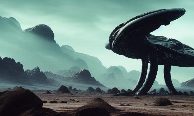 Detailed Sci-Fi Alien Planet in 8k Resolution