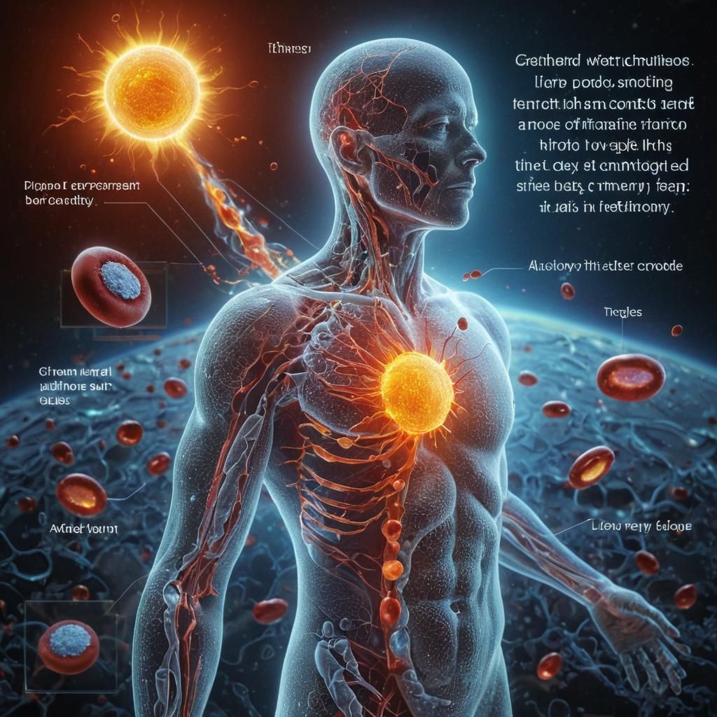 A 3D RELAISTIC LIFELIKE REPRESENTATION OF HOW blood from a quantum mechanical understanding of what semiconductors are c...