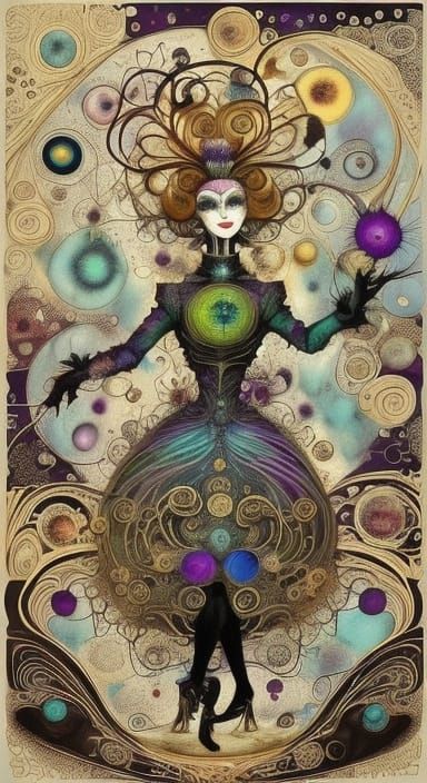 Dada Opera "Levitation" in Mexico City, Art Nouveau Style