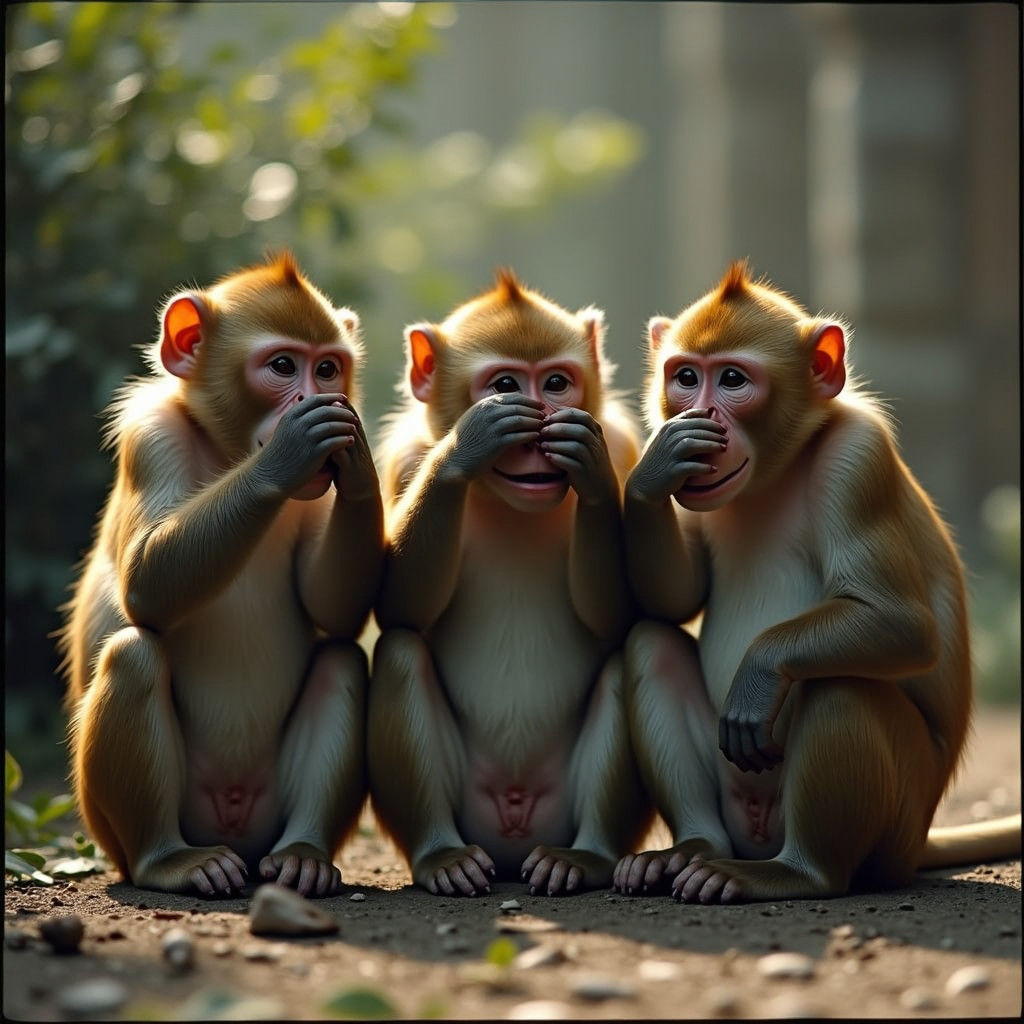 Dramatic Interpretation of See No Evil Proverb