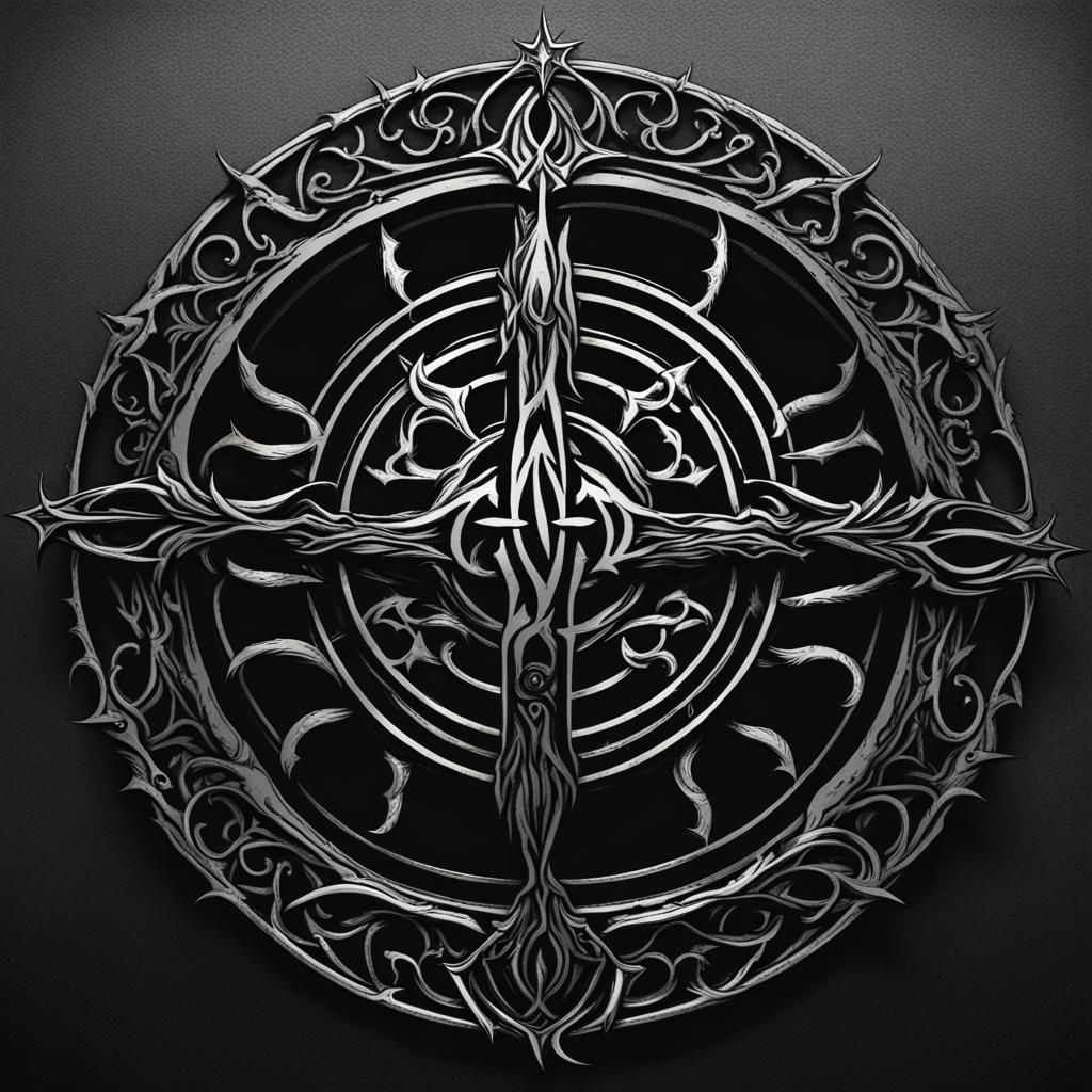 Handmade Black Metal Logo Design
