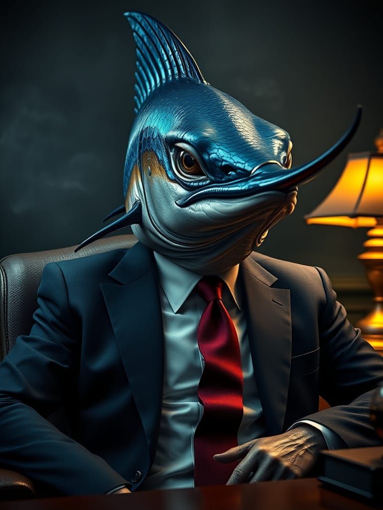 Regal Blue Marlin Mafia Boss