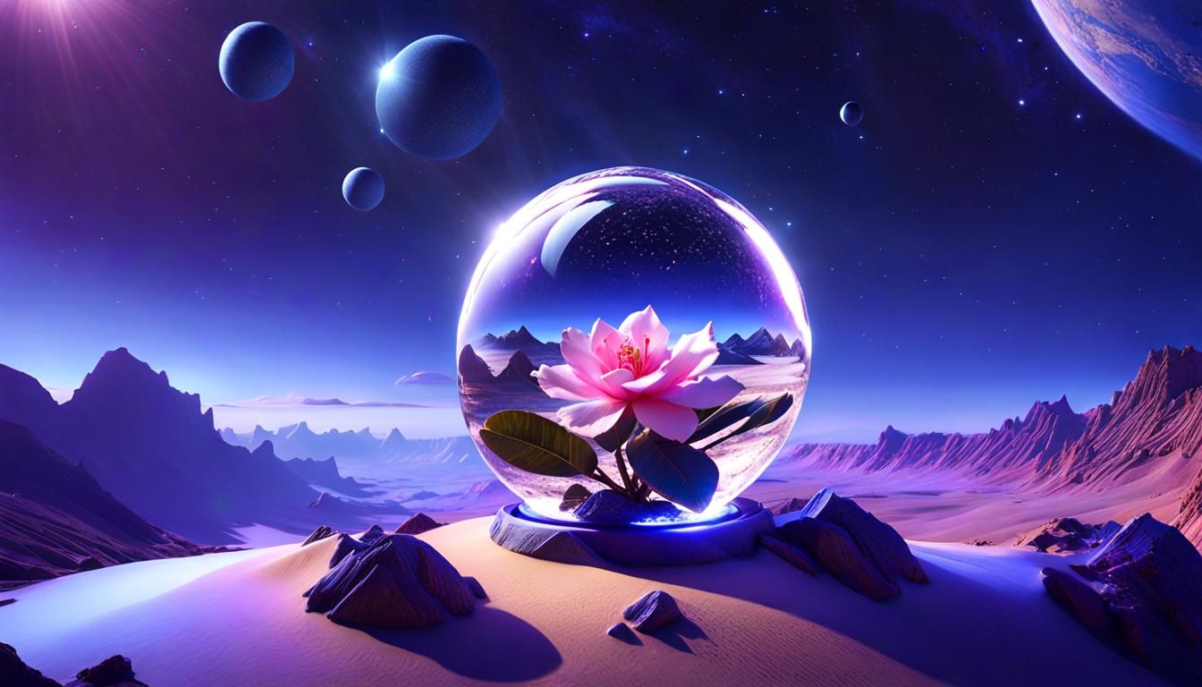 The little prince's rose