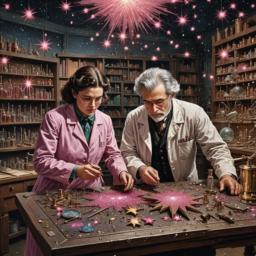 Scientists Examine Magical Stars in Laboratory