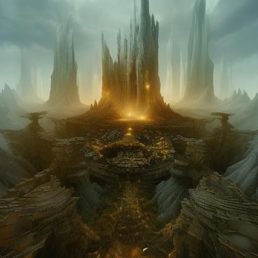 Eerie Forest Scene with Girl in Blood, Digital Art