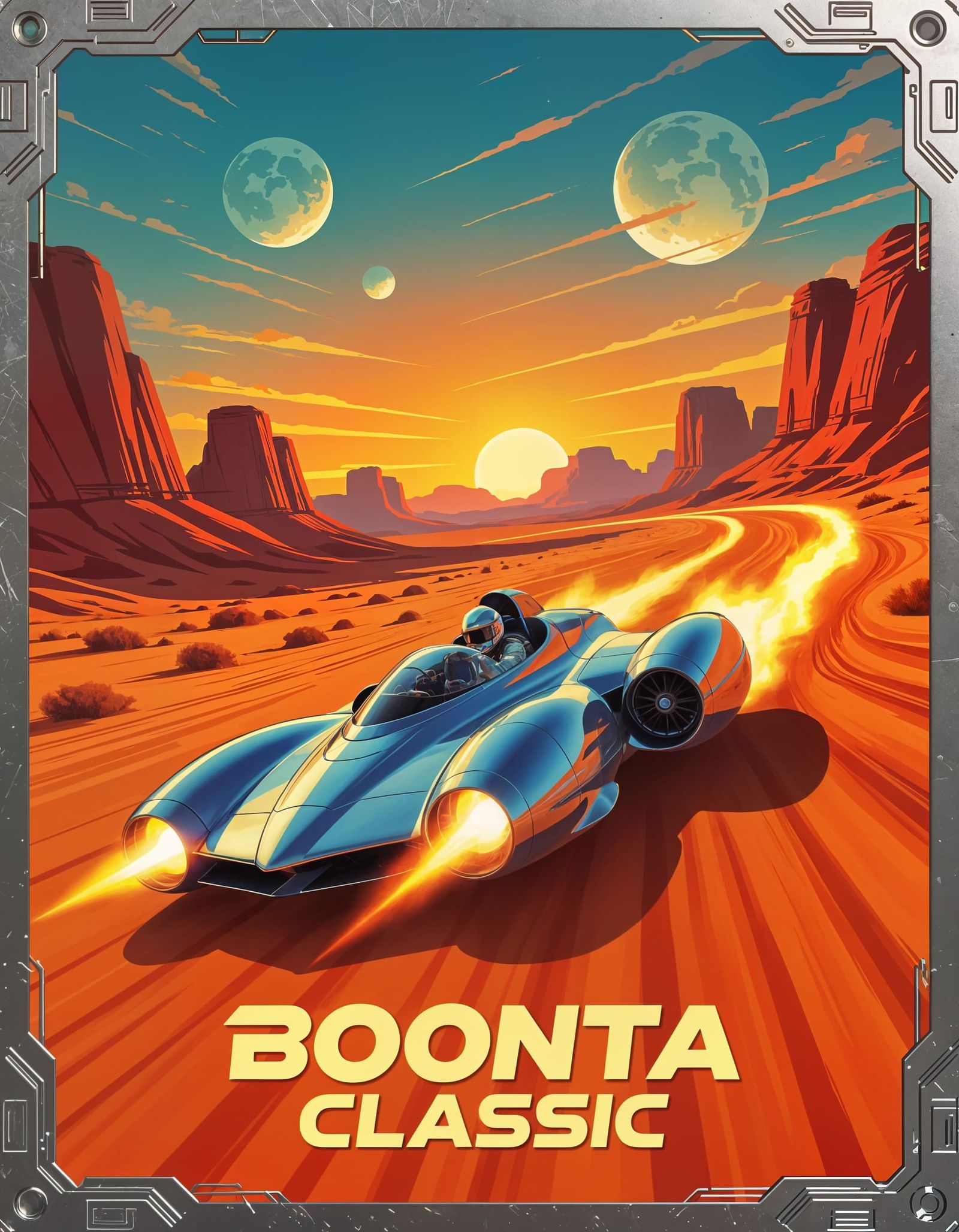 Epic Space Race Poster: Boonta Classic