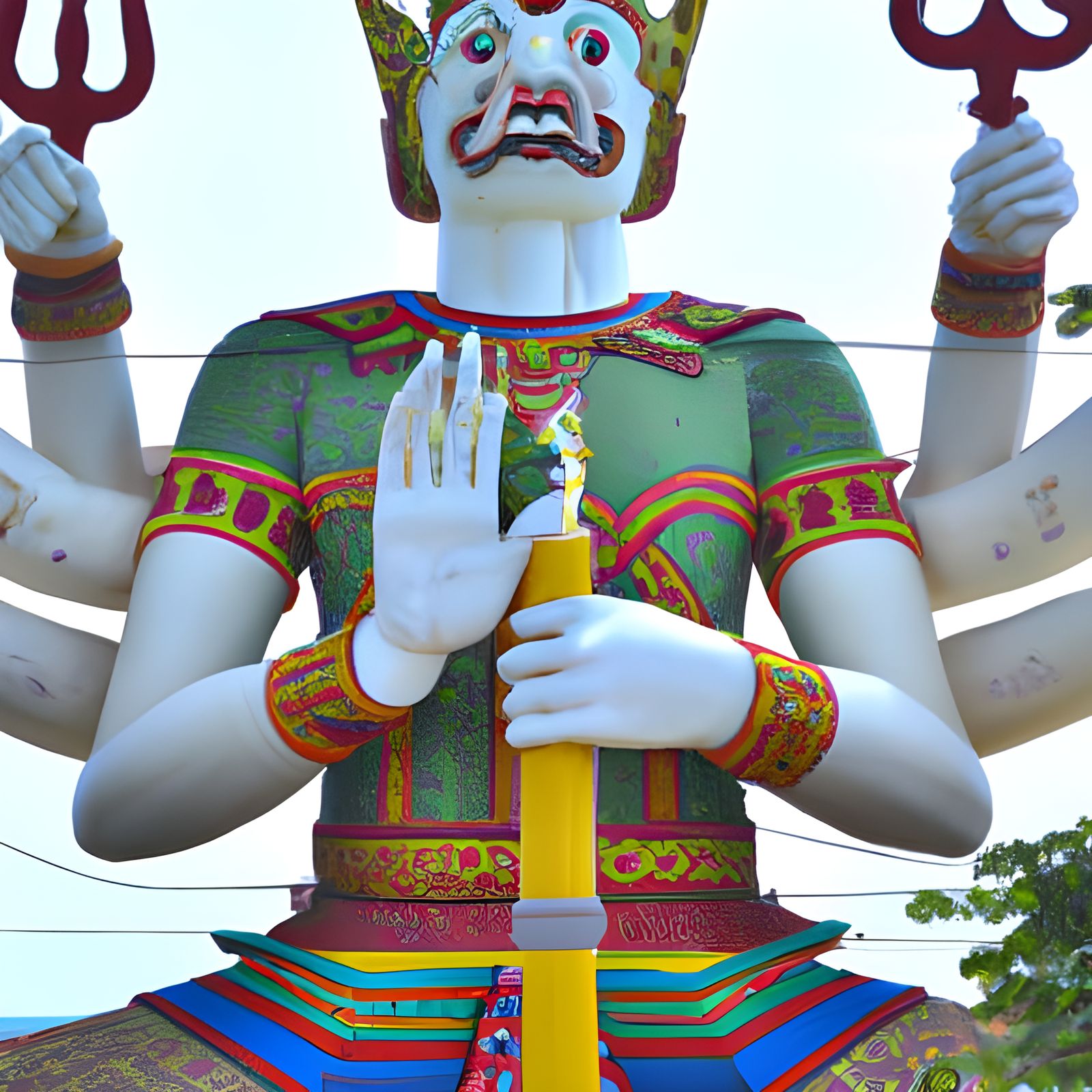 Gigantic Hundred-Handed Being