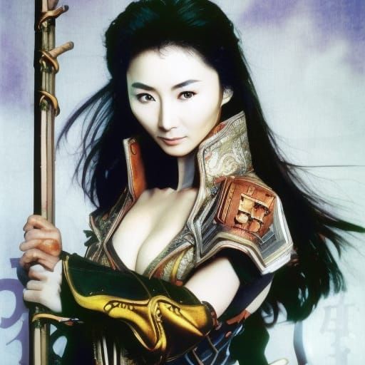 Maggie Cheung as Vampire Queen in Castlevania Style