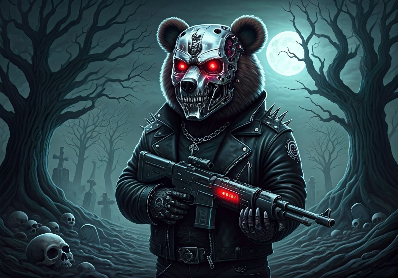 T-800 terminator bear