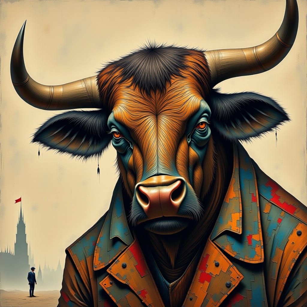 Wooly Bully Character Design in Beastie Flux Style