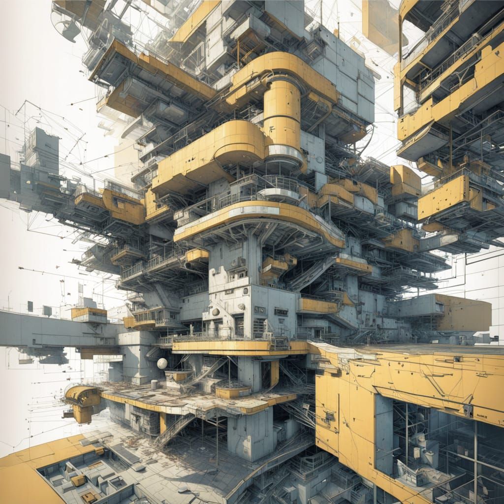 Schematic Explosion of a Dyson Sphere in Atelier Olschinsky ...