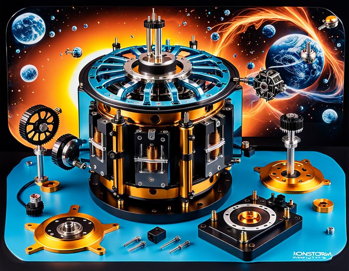 IonStorm Quantum Tokamak Supercharger Kit in Biopunk Style