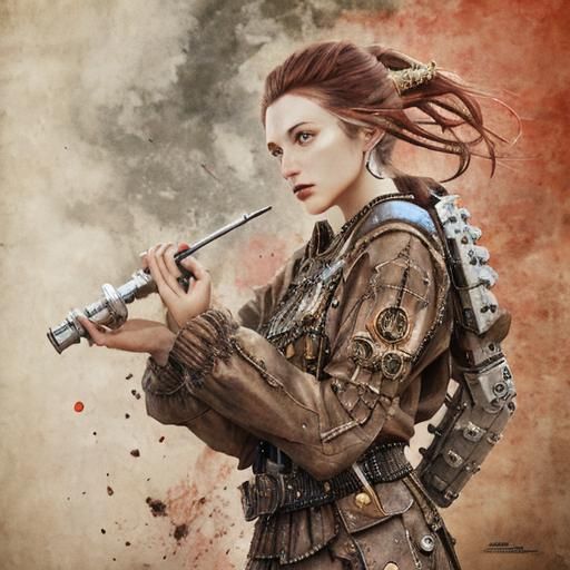 Vibrant Natural Scene in Hyperrealistic 3D Render