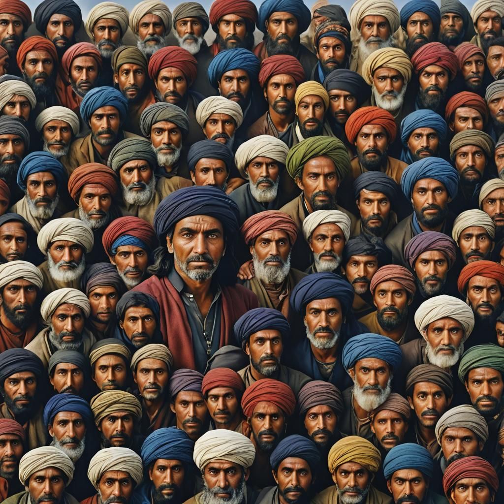 Ali Baba Portrait in Professional Photography Style