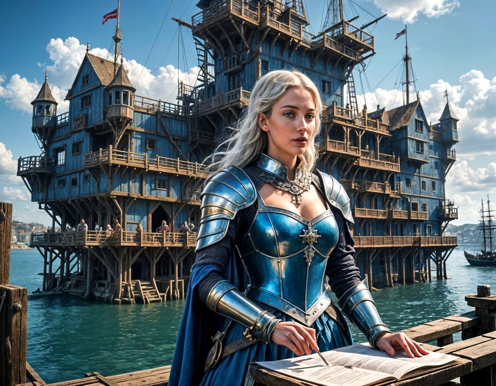 The Blue Goshawks Order #6: the scourge of the Southern sea.