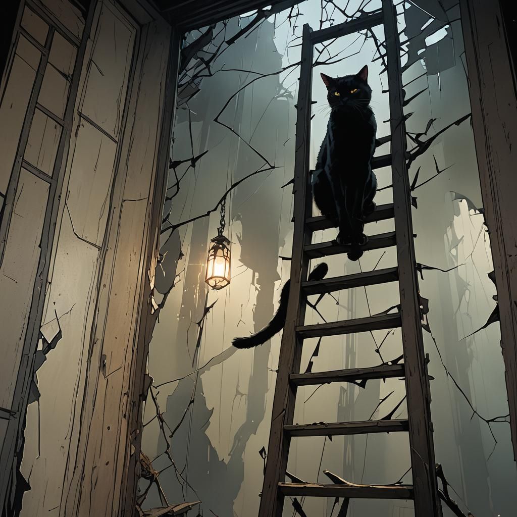 Ominous Superstition Symbols in Dark Fantasy Art