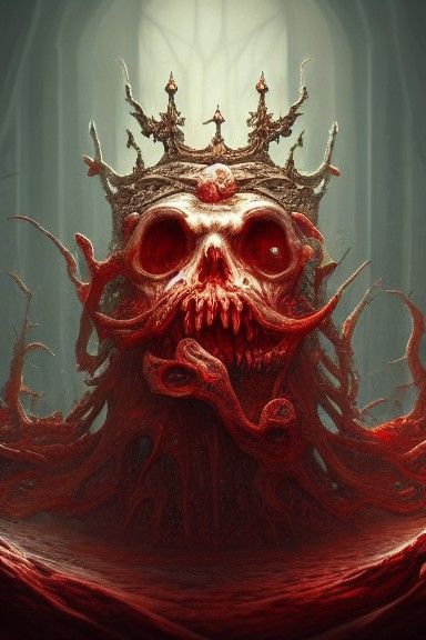 King of Rot: Detailed Fantasy Art