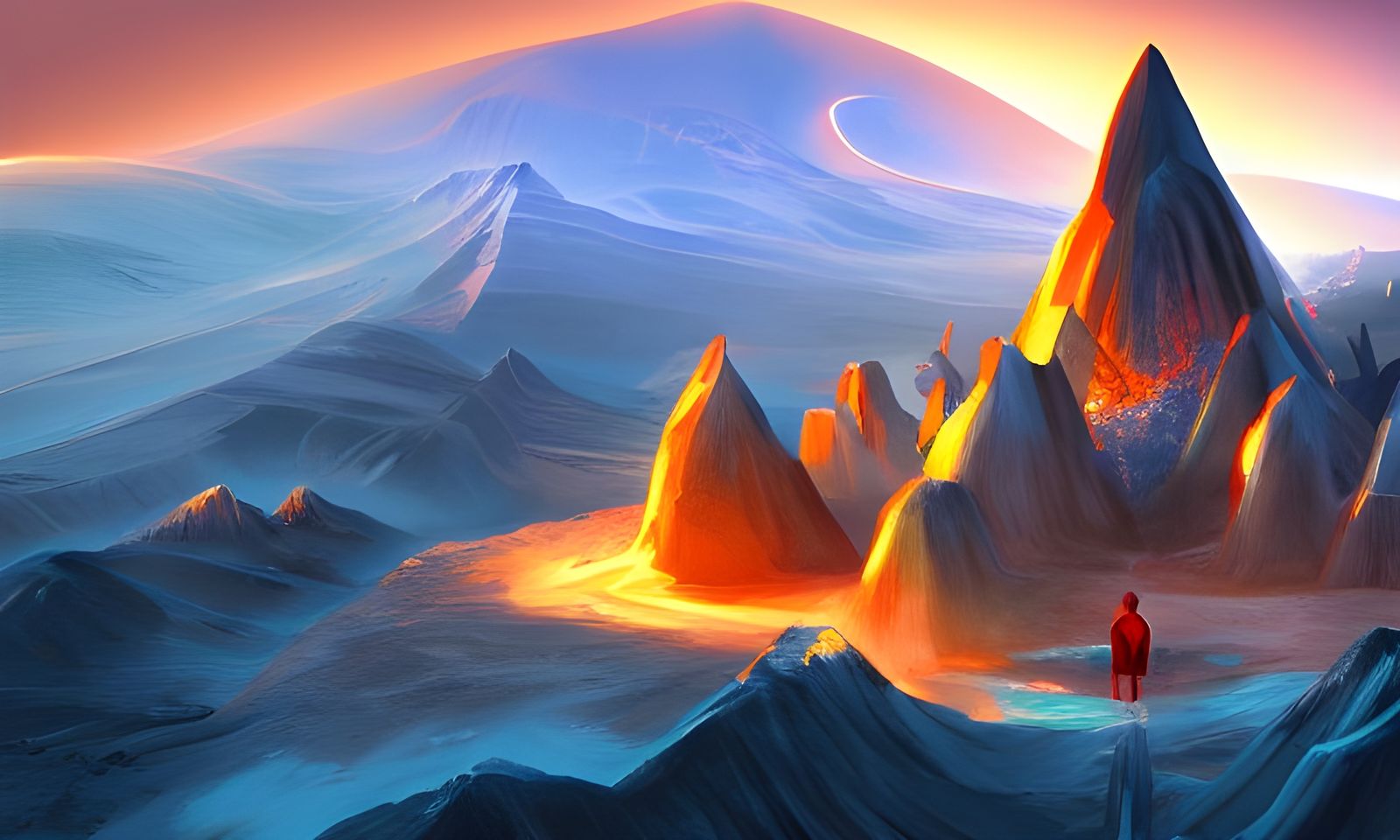 Journey to the Center of the World: Concept Art