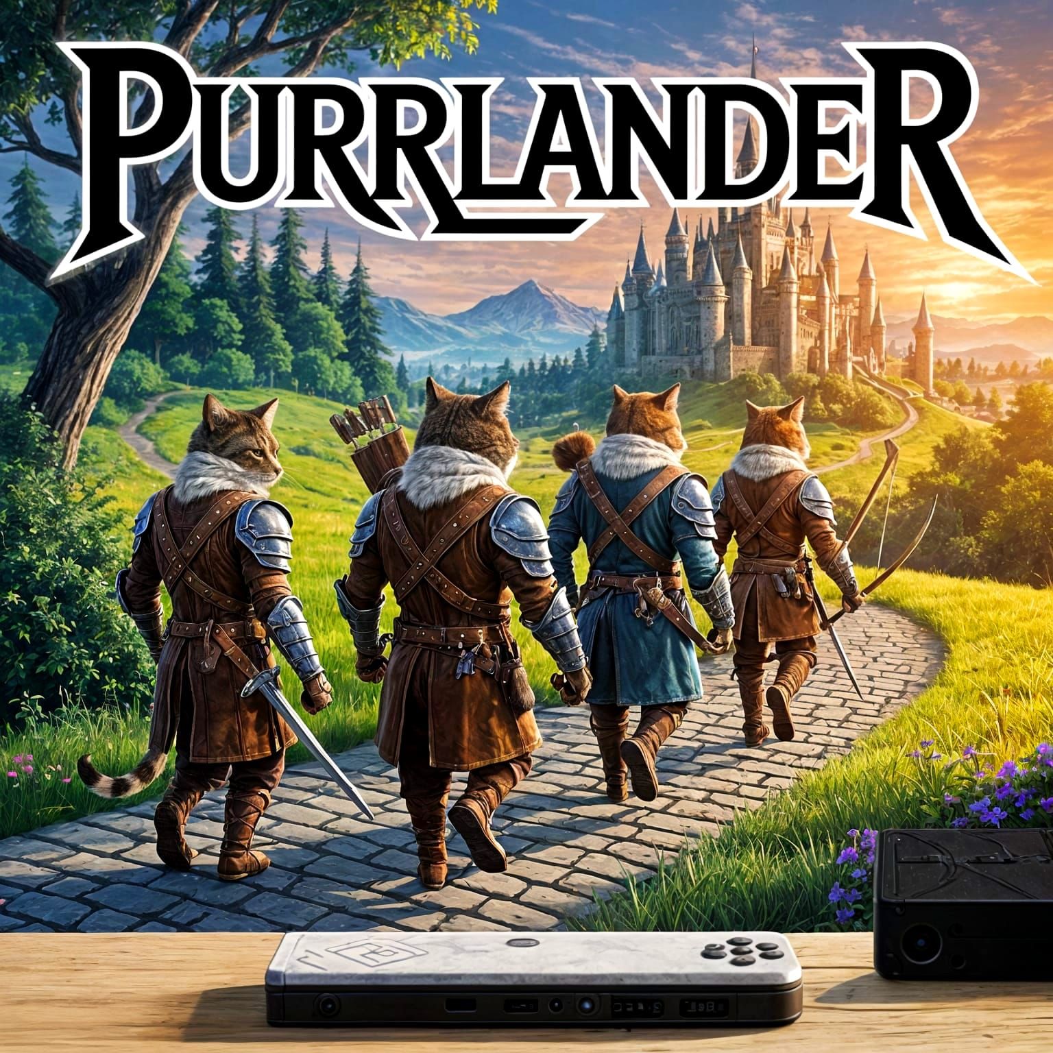 Purrlander: Feline Adventurers on a Perilous Quest