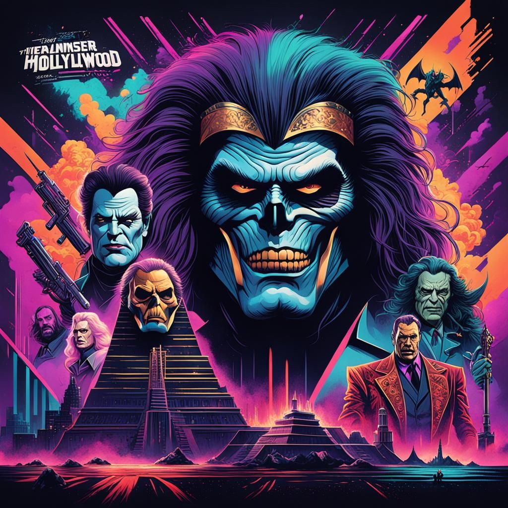 80's Hollywood Villains: Cinematic Wickedness Nostalgia