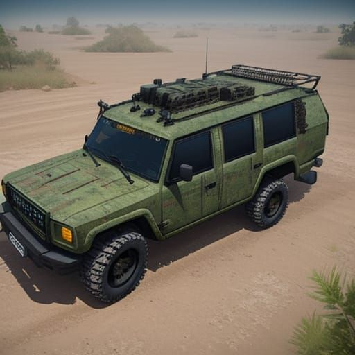 Battle-Hardened Survival Vehicle Design