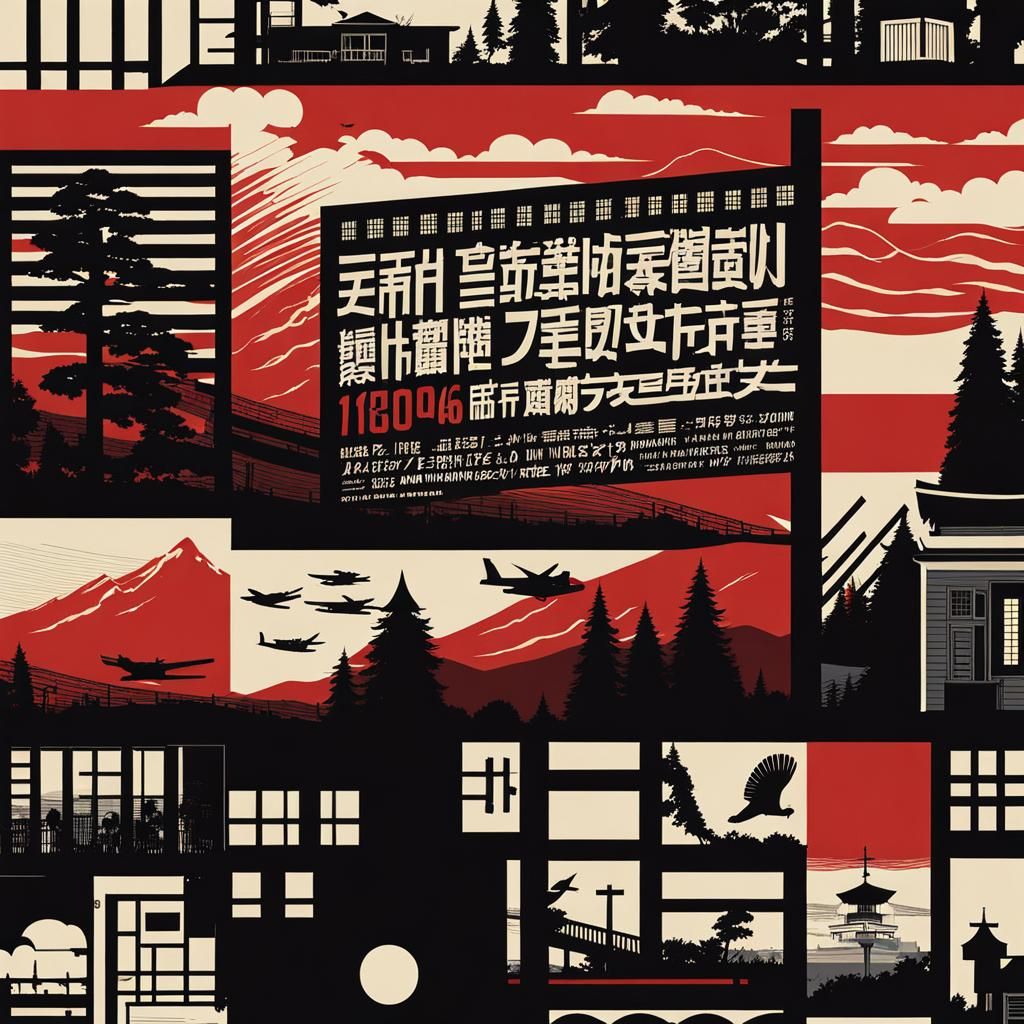 Day of Remembrance Poster Art in Hypermodern Style