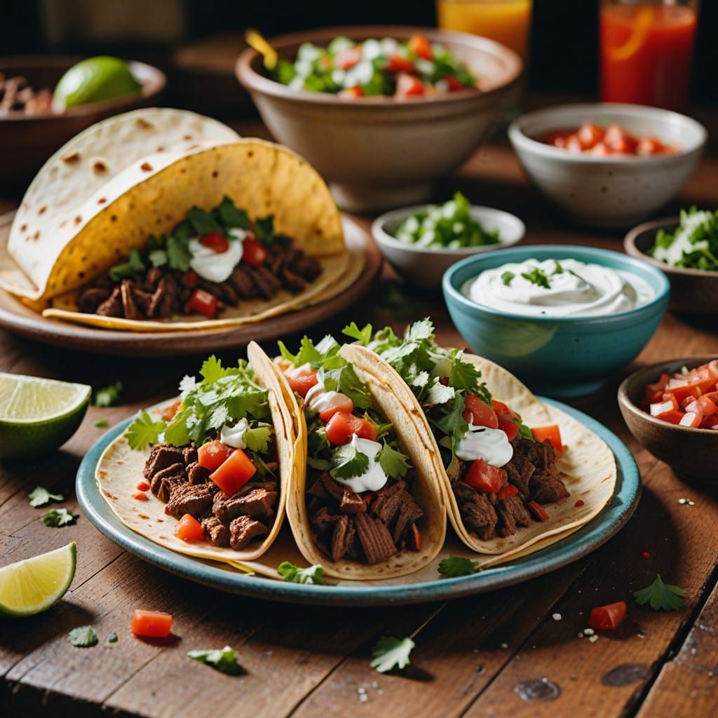 Delicious Taco in Warm Light