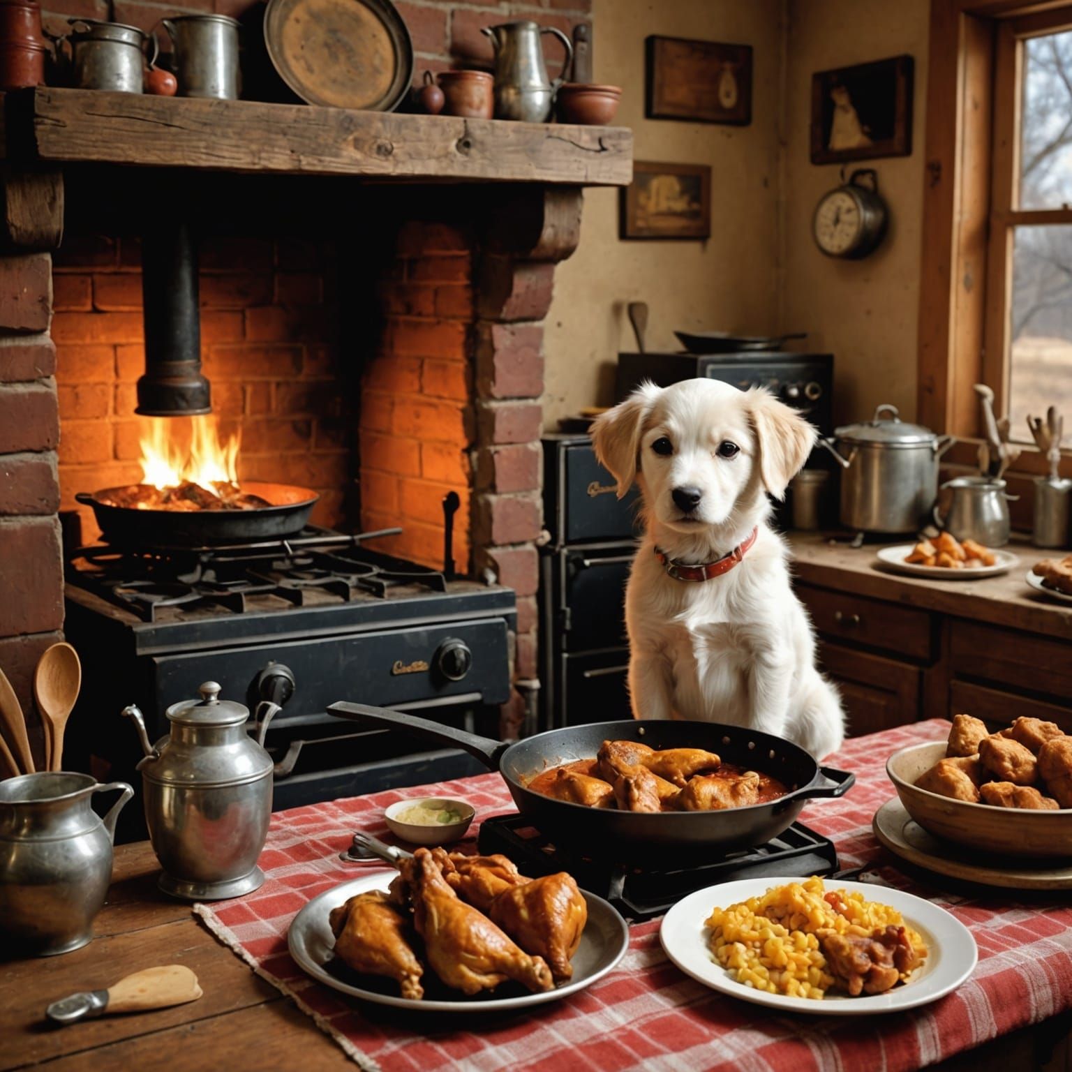 Cozy Rustic Scene at Old Joe's Place