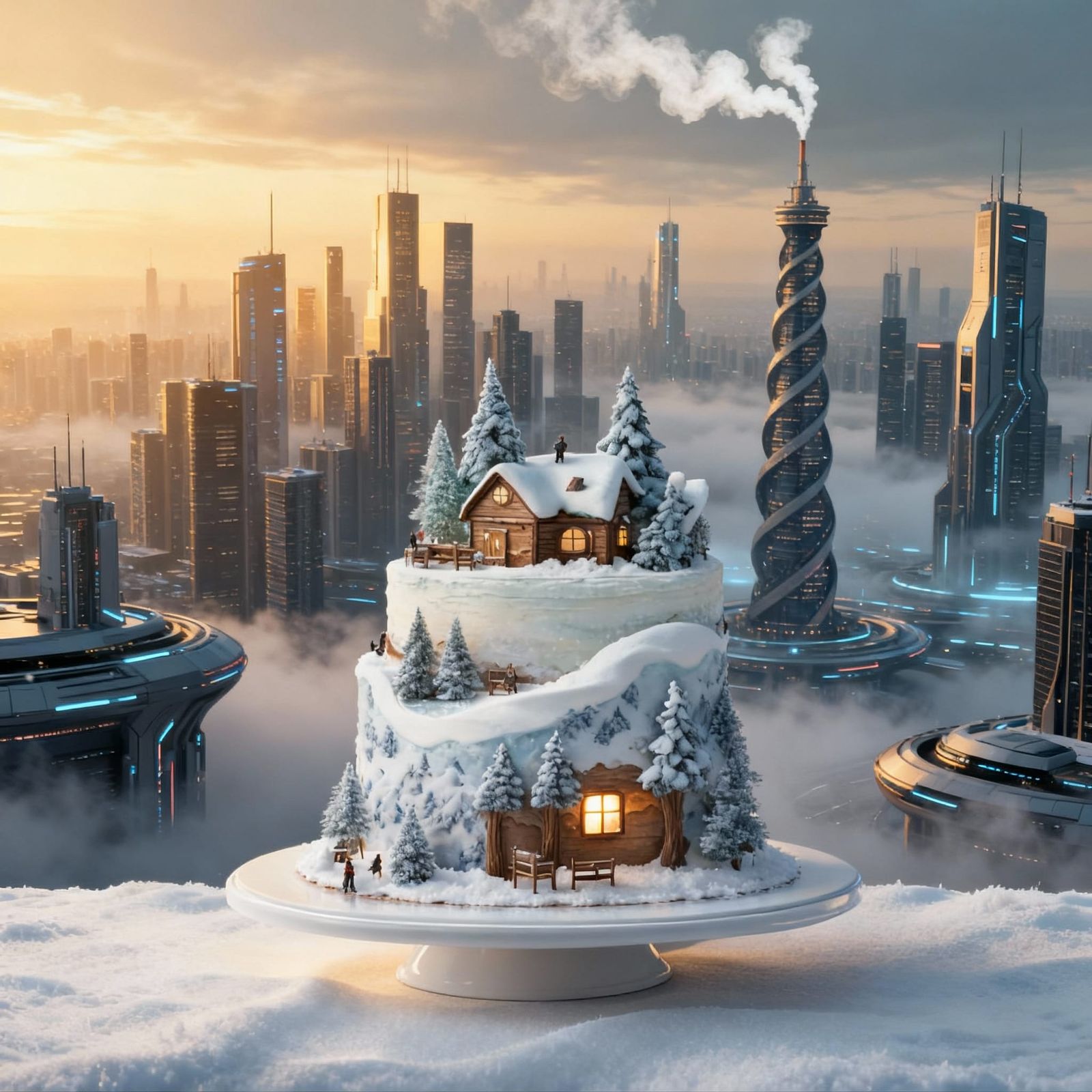 AI Generated Composite Image