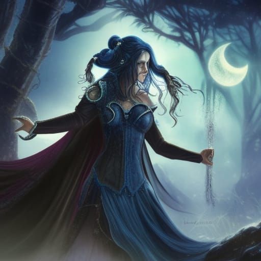 Kalashtar Peacekeeper in Twilight: Fantasy Concept Art