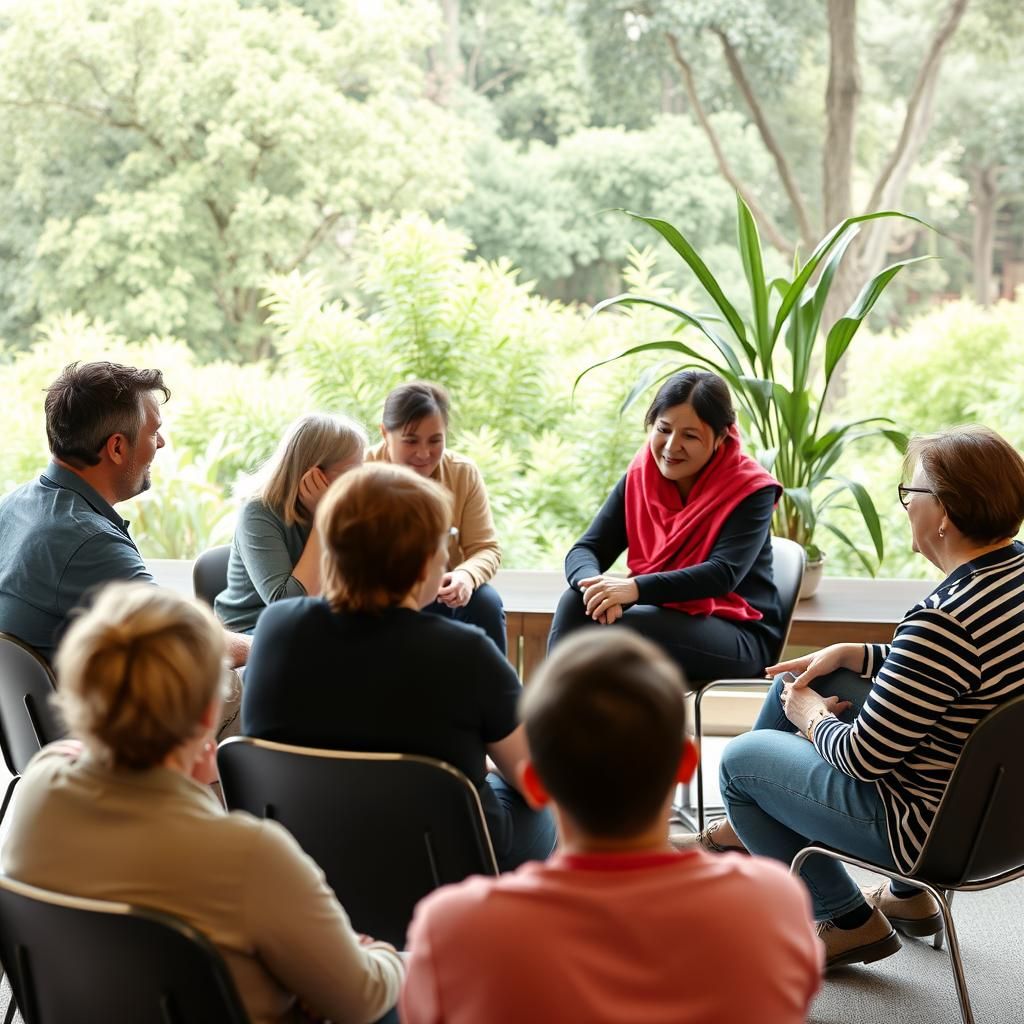 Support Group Meeting in Progress