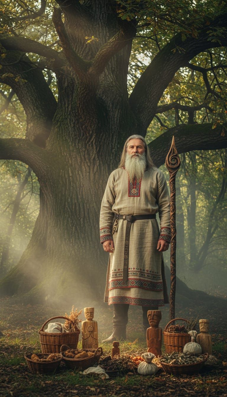 Rod, Slavic God of Fate, by Sacred Oak