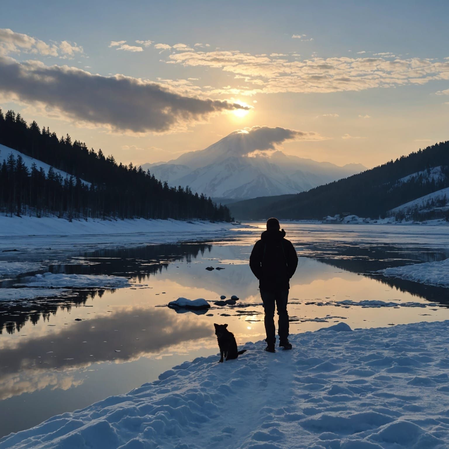 Eerie Double Exposure: Ghostly Pumpkin Carriage