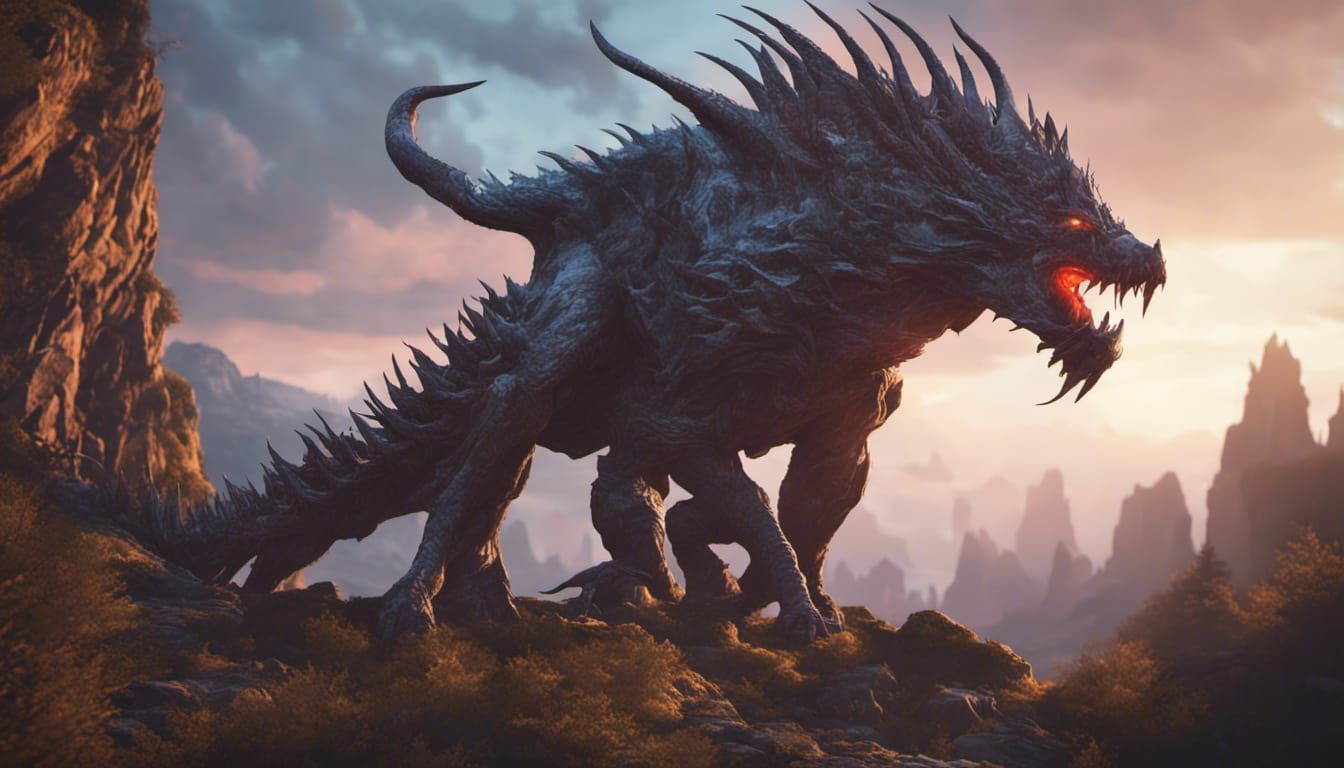 Enchanting Chasmfiend in Hyper-Realistic Detail