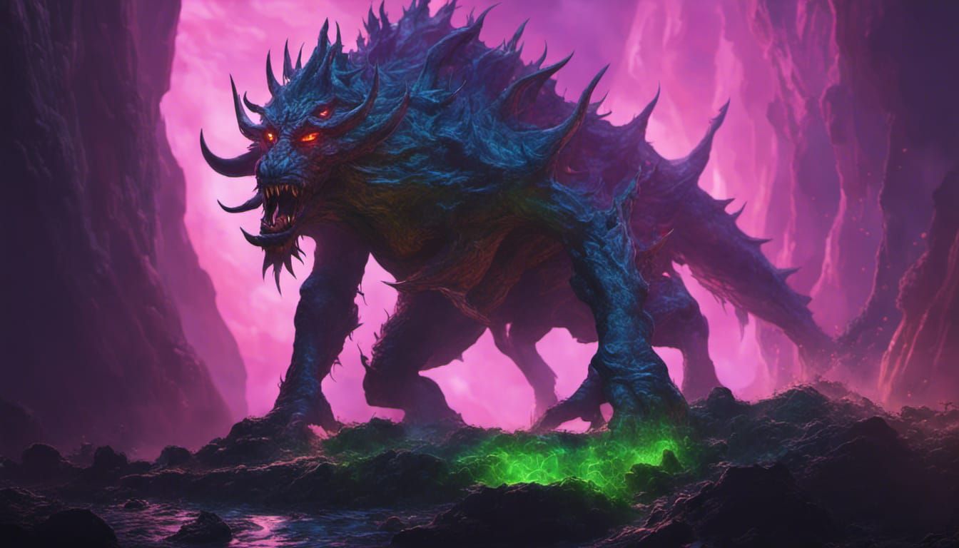 Enchanting Fearsome Chasmfiend in Hyper-Realistic 8k