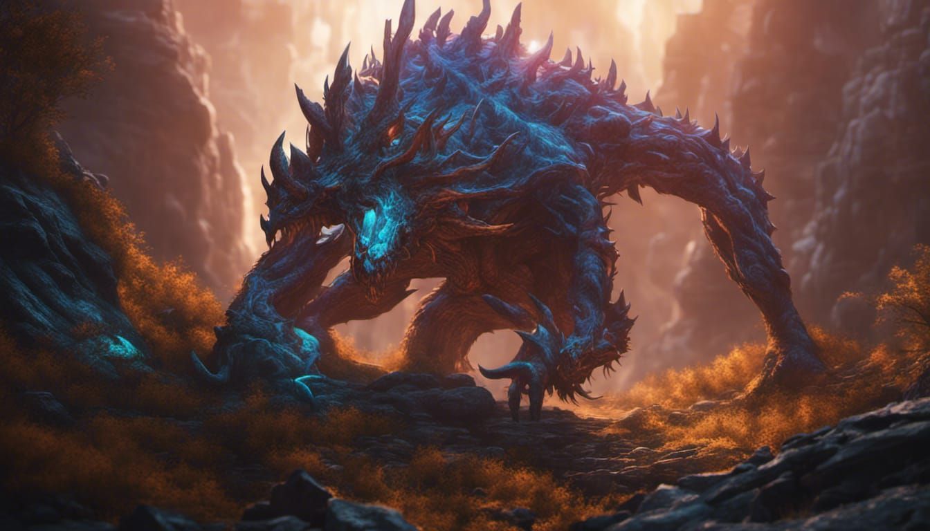 Enchanting Chasmfiend in Hyper-Realistic Detail