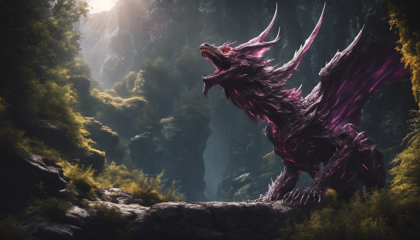 Enchanting Fearsome Chasmfiend in Hyper-Realistic 8K