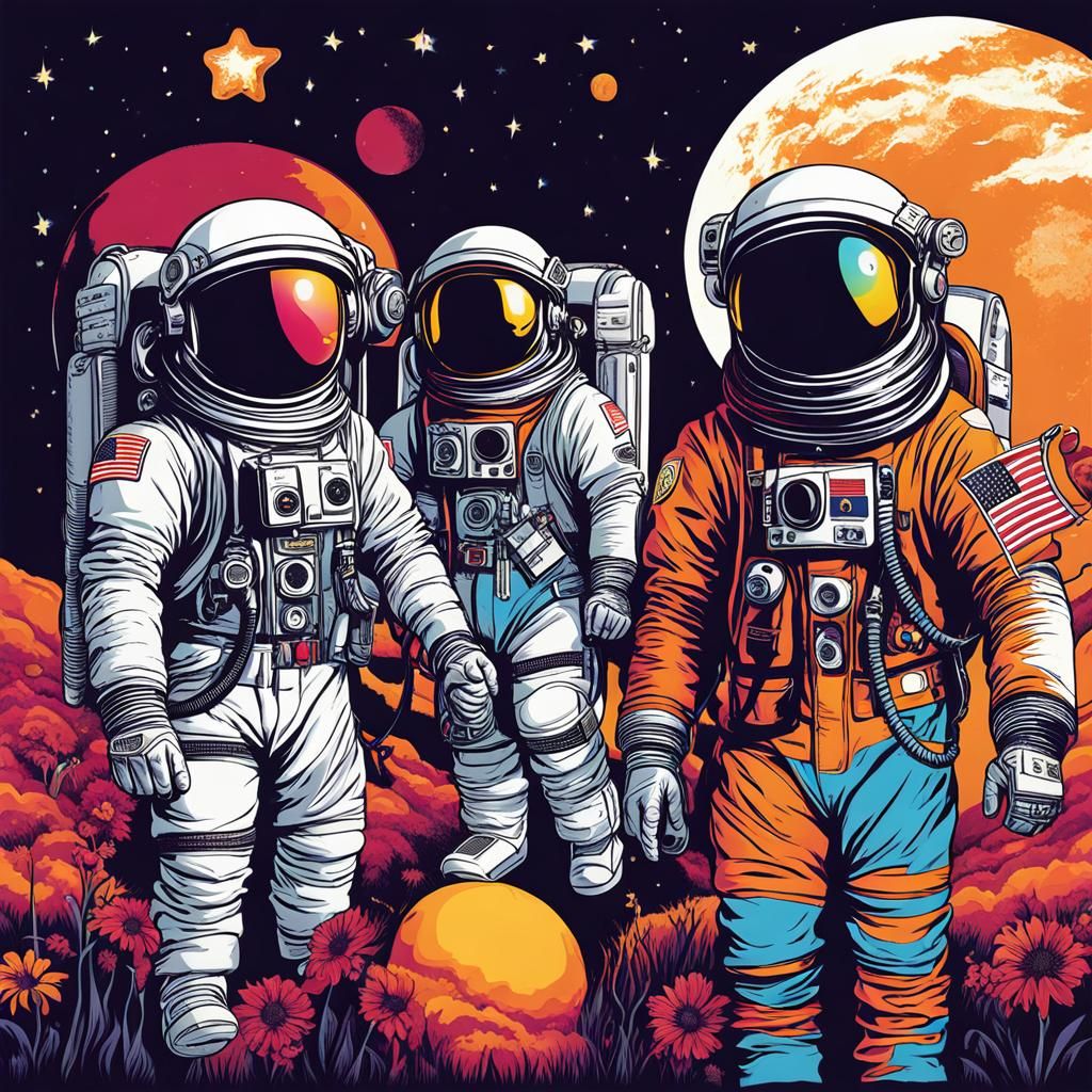 Hippy Astronauts: A Cosmic Bohemian Fusion