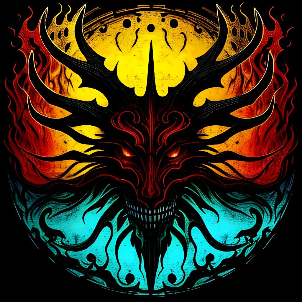 Surreal Masterpiece Born from Chaos and Complexity