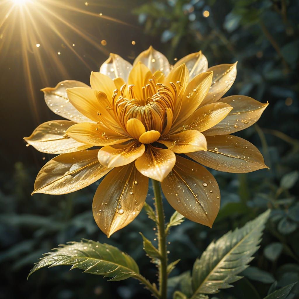 Golden Blossom of Enchantment