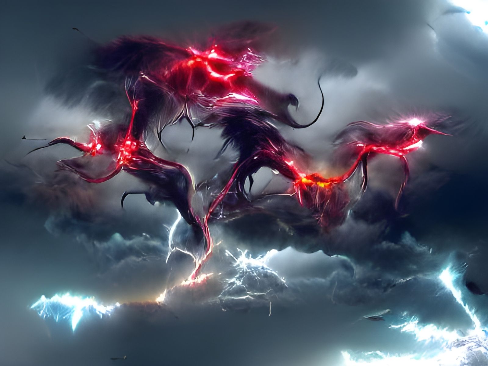 Electrifying Demon Hybrid Concept Art