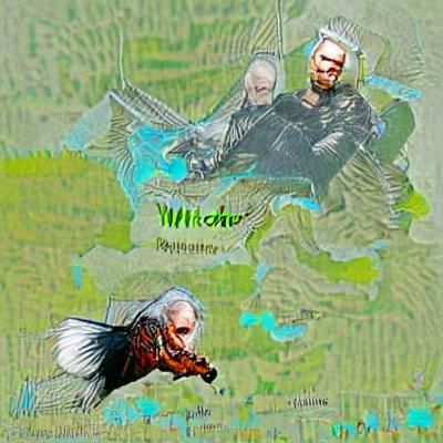 Witcher Fantasy Character Portrait