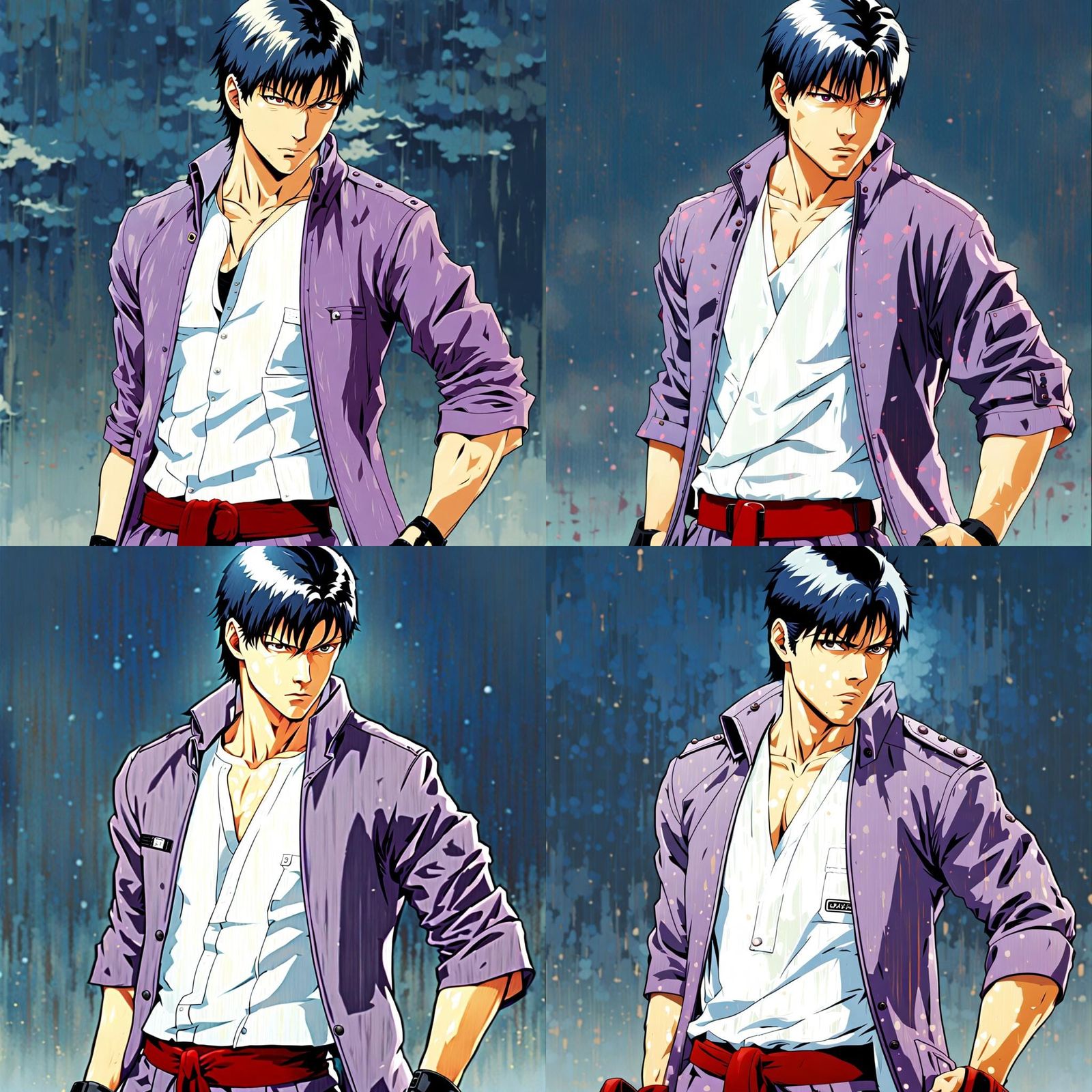 Tetsuo Kurata as Kyo Kusanagi: Concept Art