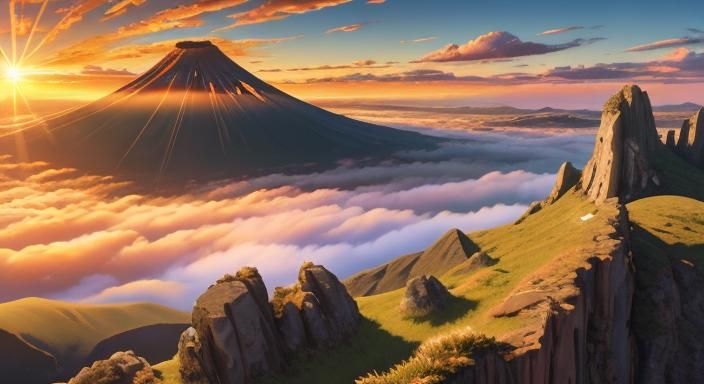 Mount Batur Sunrise: Cinematic Landscape Photography