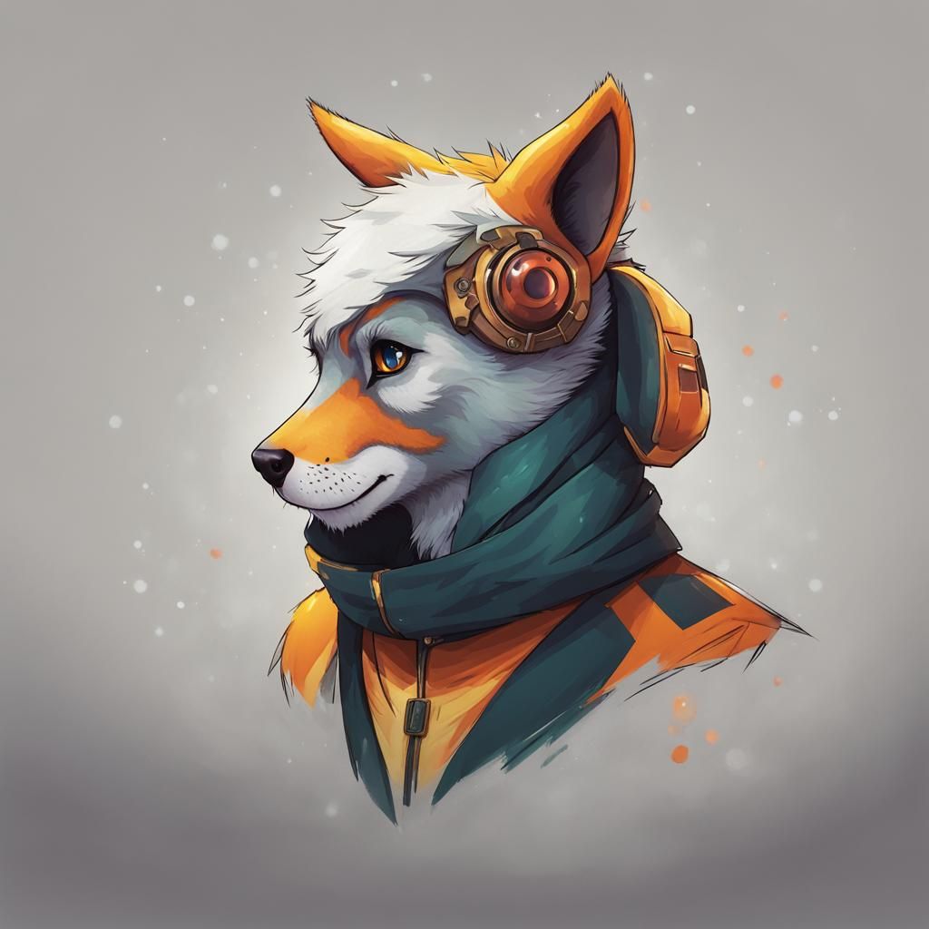 AI Generated Fursona Image